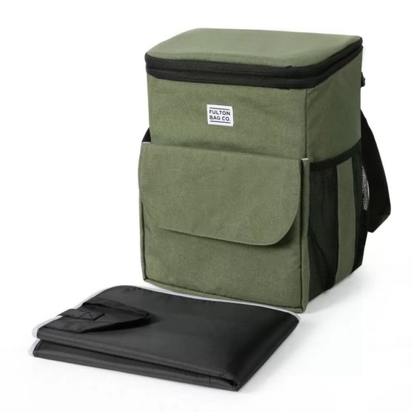 Fulton Bag Co. Diaper Bag Backpack with Removeable Jumpsack & Changing Pad New! - Picture 8 of 8